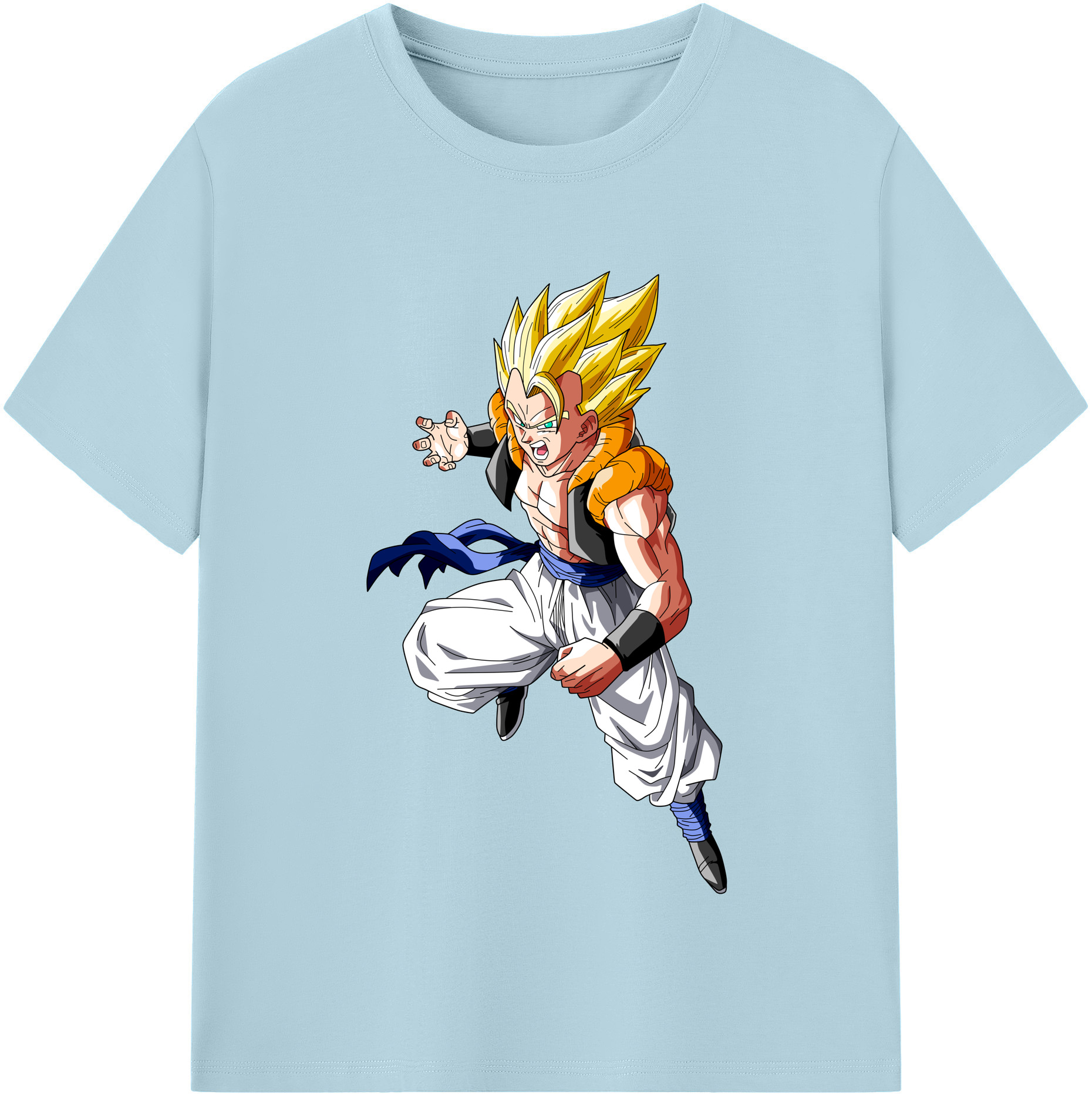 （画像用） ドラゴンボール ベジータ四世（Bejīta Yonsei）DRAGON BALL Vegeta IV 綿100％半袖Tシャツ（フロントプリント）